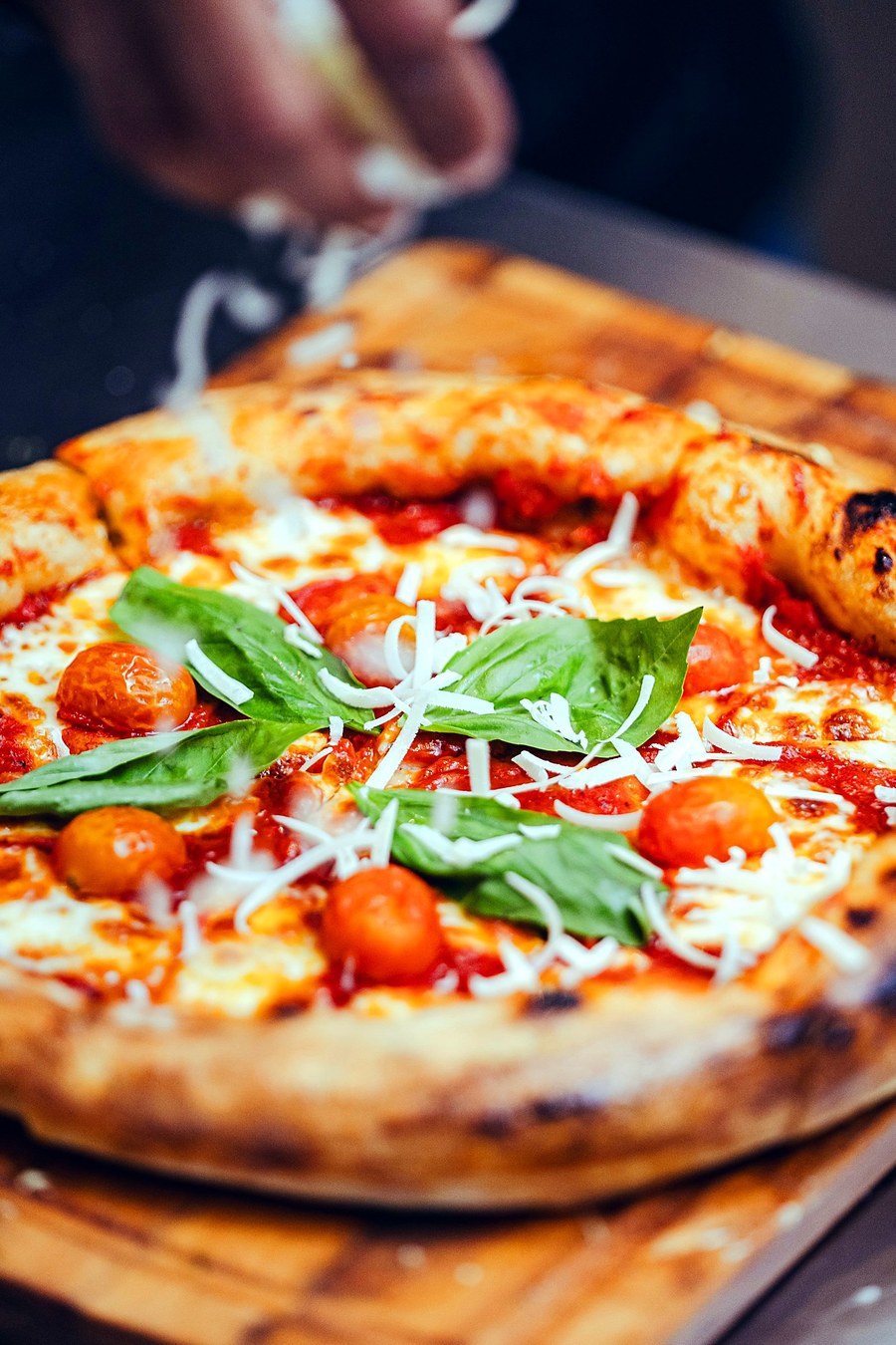 organic wood-fired pizza